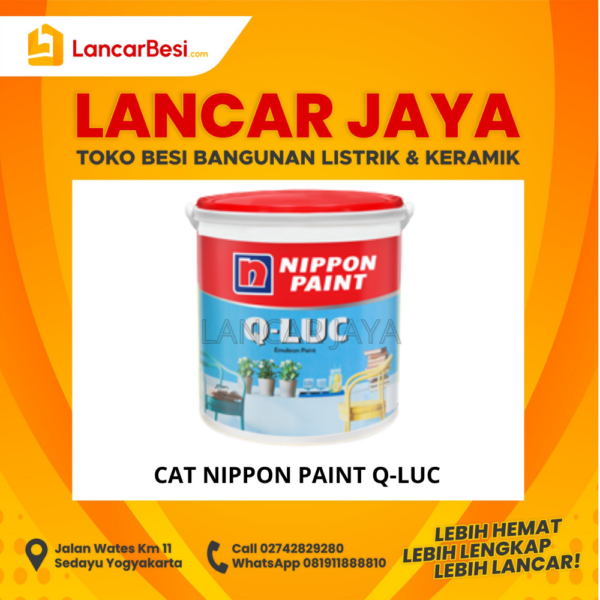 cat q-luc di lancar besi