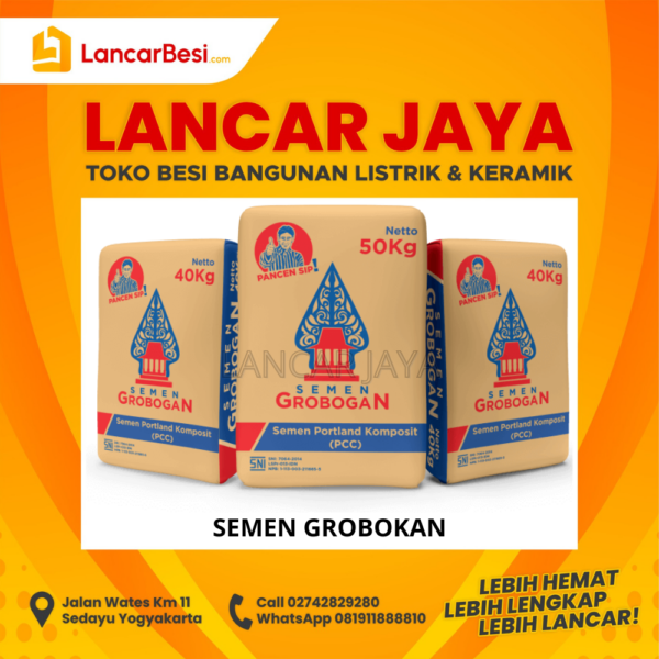 semen grobogan di lancar besi